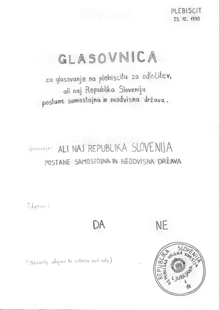 glasovnica